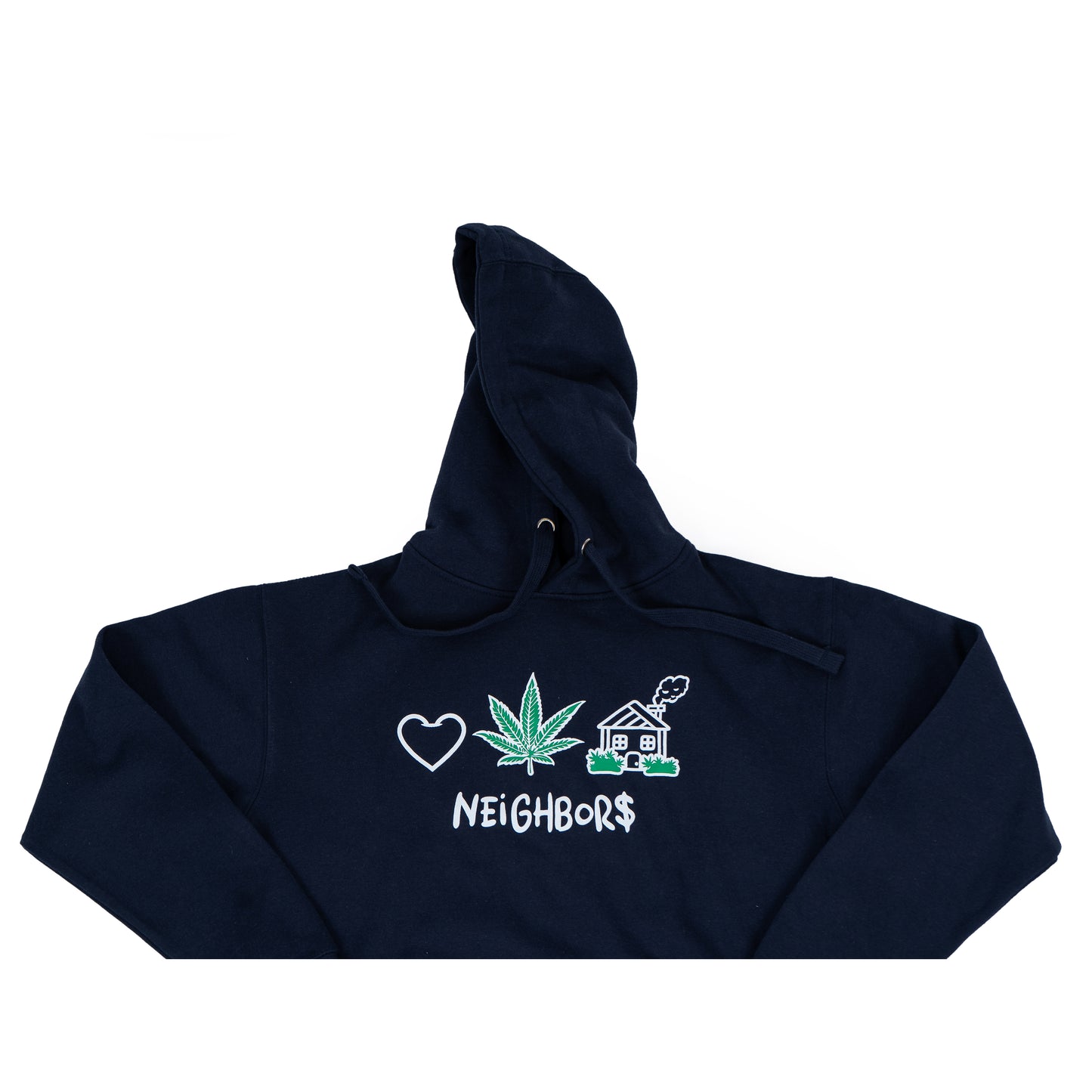 'LOVE, PEACE, HAPPiNE$$' HOODY