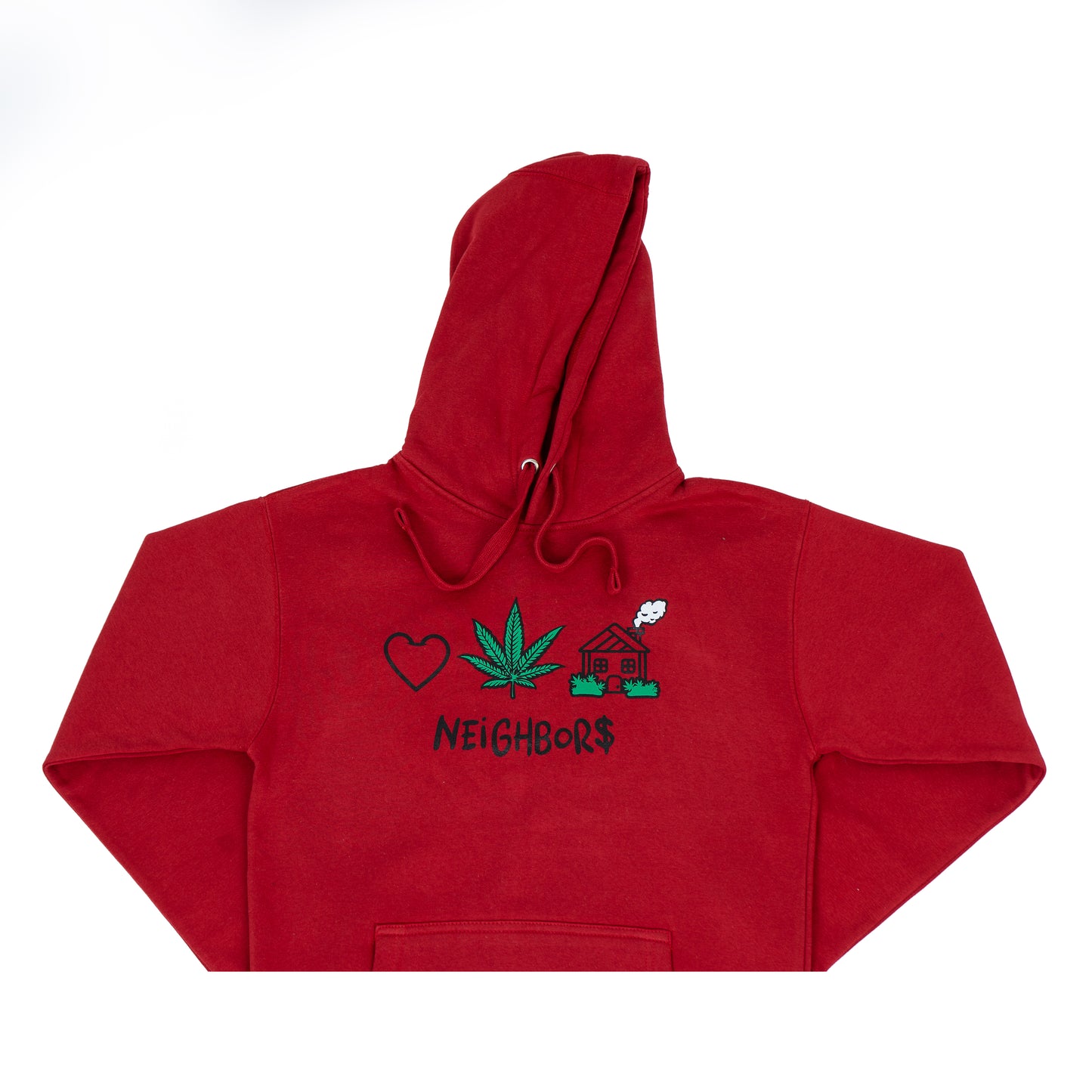 'LOVE, PEACE, HAPPiNE$$' HOODY